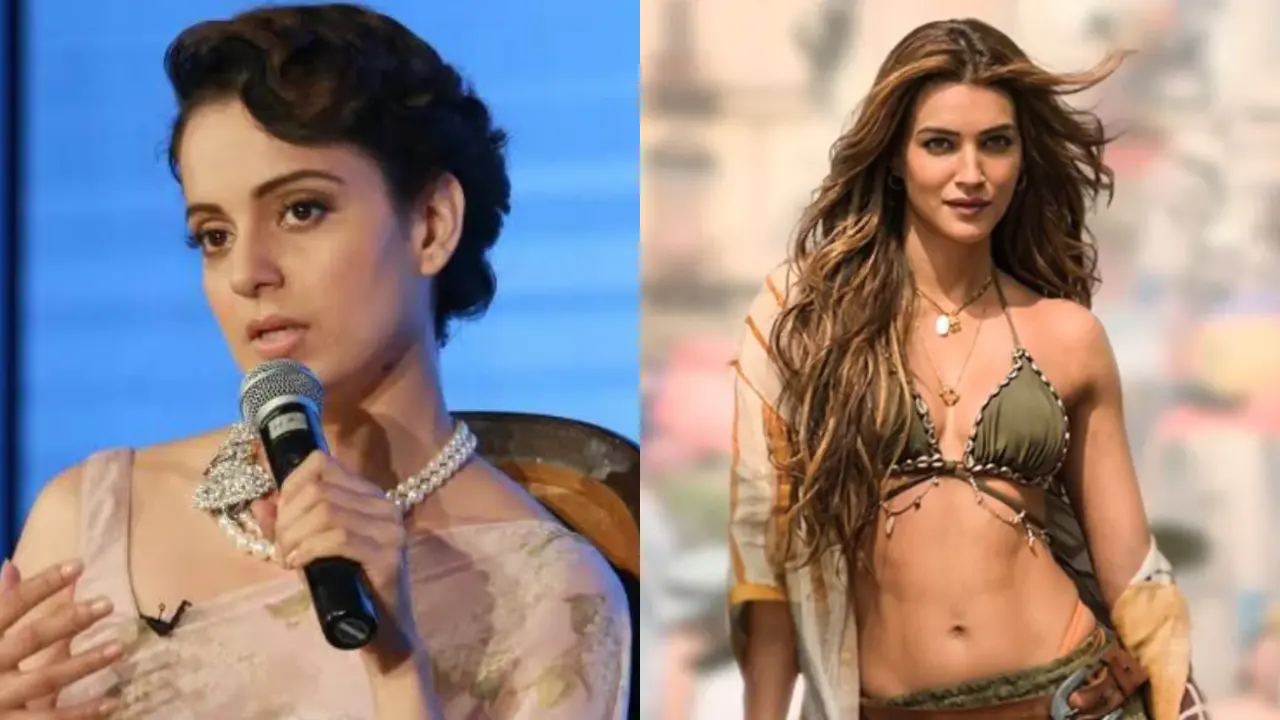 Kangana Ranaut and Kriti Sanon Pic: Instagram